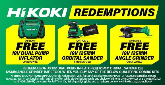 HiKOKI 18V/36V 5 TOOL COMBO KIT Carousel 1