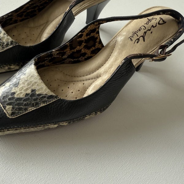 Pride Super Comfort Animal Prints Heeled Slingback Shoes Eur38 Carousel 2