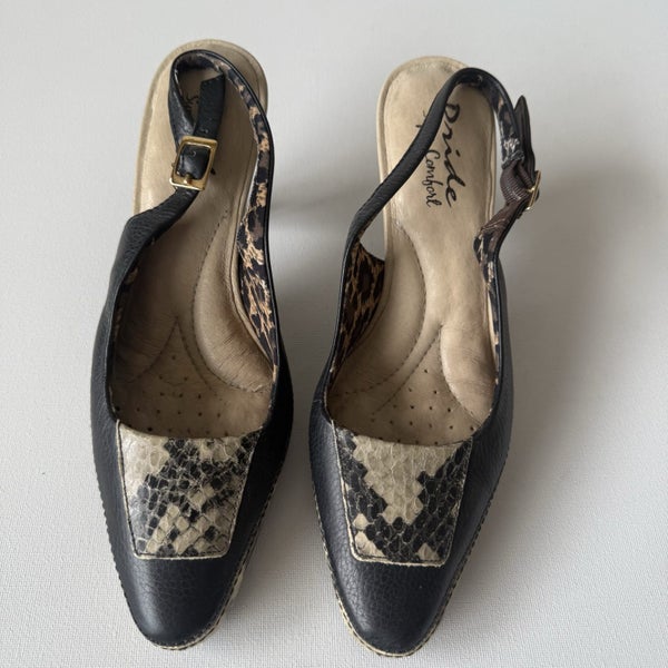 Pride Super Comfort Animal Prints Heeled Slingback Shoes Eur38 Carousel 1