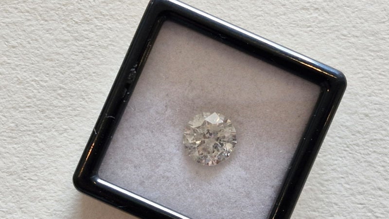 $1 RES * Valuation $12,745.00 * 1.50ct Round Large WHITE Diamond Loose IGL CERT64271254128387112