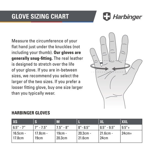 Harbinger Mens Power Fitness Gloves 2.0 Black Carousel 4