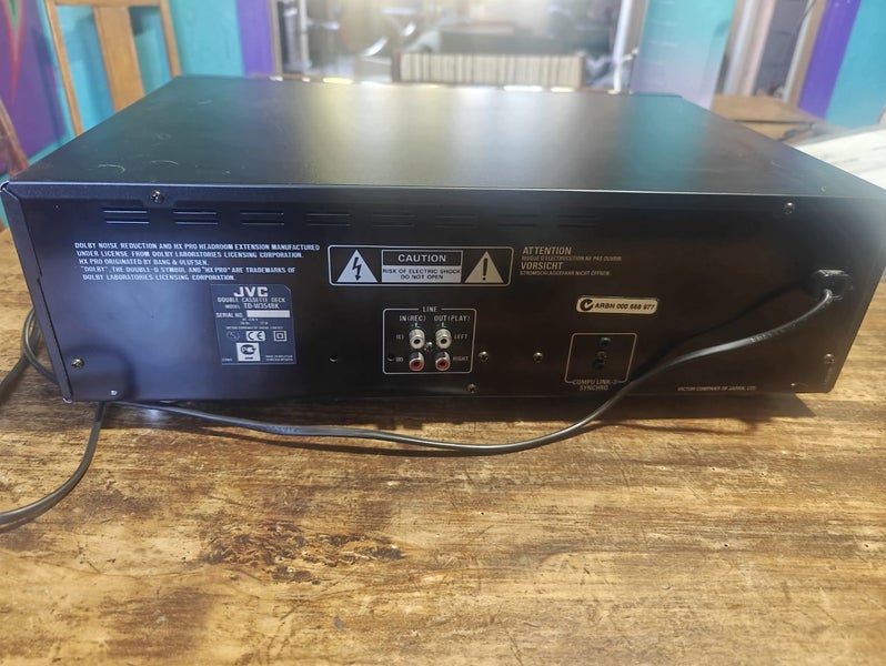 JVC (TD-W354) double cassette tape deck recorder player64271458394241111