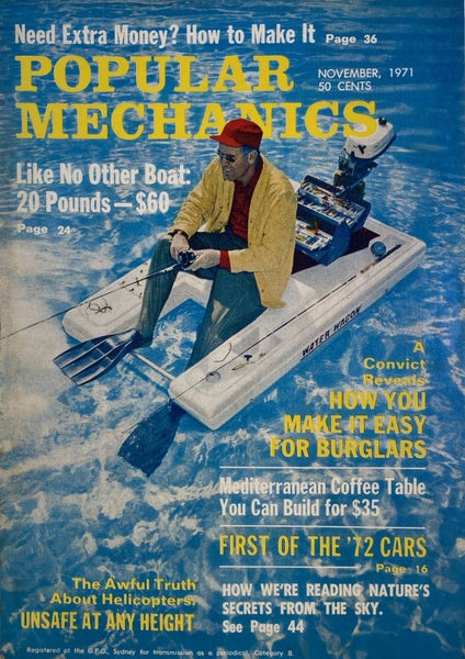 POPULAR MECHANICS MAGAZINE: Vol. 136, No. 3 - November 1971 Carousel 1