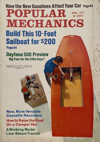 POPULAR MECHANICS MAGAZINE: Vol. 135, No. 2 - April 1971 Carousel 1