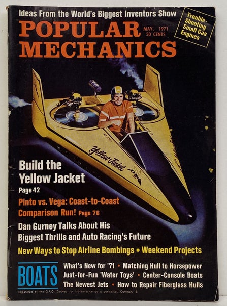 POPULAR MECHANICS MAGAZINE: Vol. 135, No. 3 - May 1971 Carousel 2