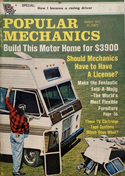 POPULAR MECHANICS MAGAZINE: Vol. 135, No. 1 - March 1971 Carousel 1