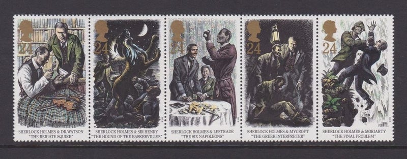 GB - 1993 Sherlock Homes (5) - UHM - 1784a Carousel 1