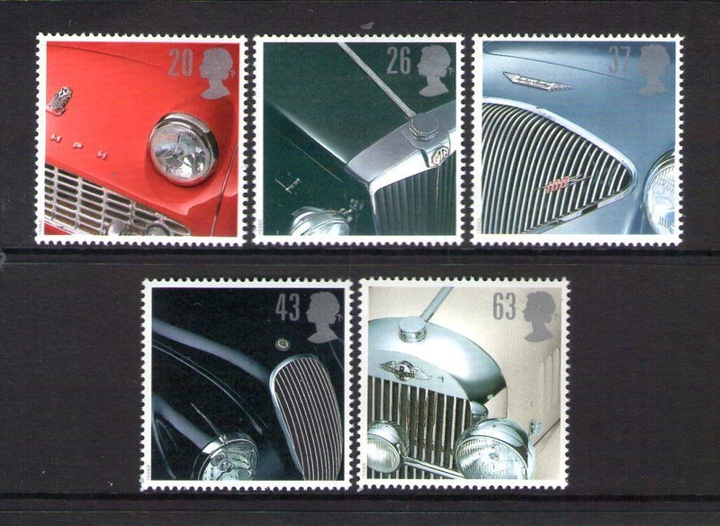 GB - 1996 Classic Sports Cars (5) - UHM - 1945/9 Carousel 1