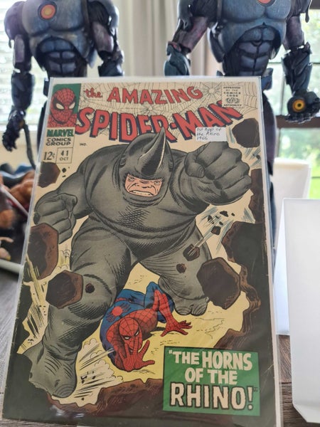 amazing spider 43 first rhino classic vg 196664817807877762112
