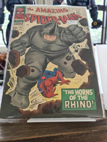 amazing spider 43 first rhino classic vg 196664817807877762111