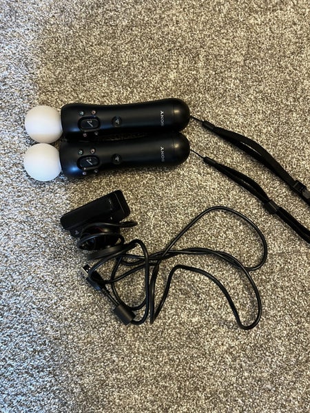 PS3 12 GAMES + 2 PS3 Move Controllers + PS3 Move Camera Carousel 2