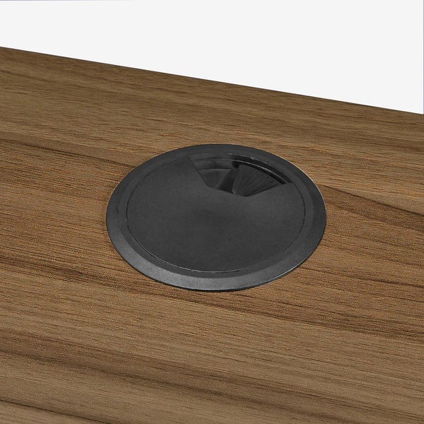 Deskbird Classic Signature Standing Desk - 1500mm Walnut Ash, Black Frame (NEW)64272714519811112