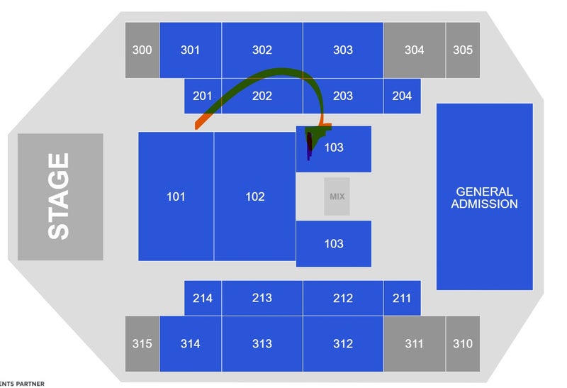 Opeth Concert Tickets good position section 103 AUCKLAND64273216061059111