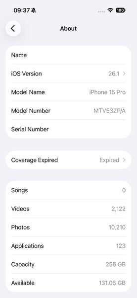 iPhone 15 Pro 256GB Titanium - Immaculate Condition + Free Case64273216286723112