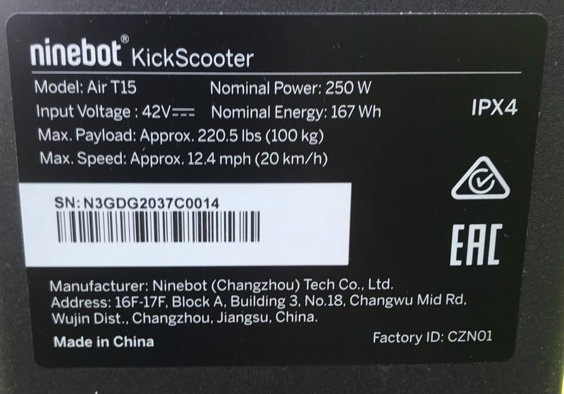 Segway Scooter64273561364353112