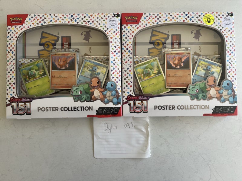 Pokemon 151 Poster Collection x2 Carousel 1