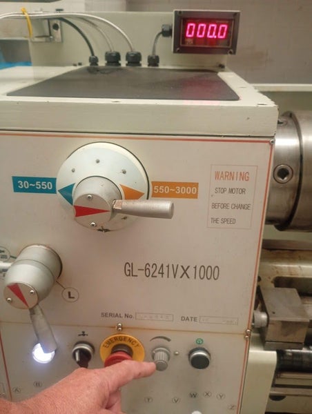 Metal Lathe - Precision Toolroom Lathe - Global GL6241V-100064275002637571112