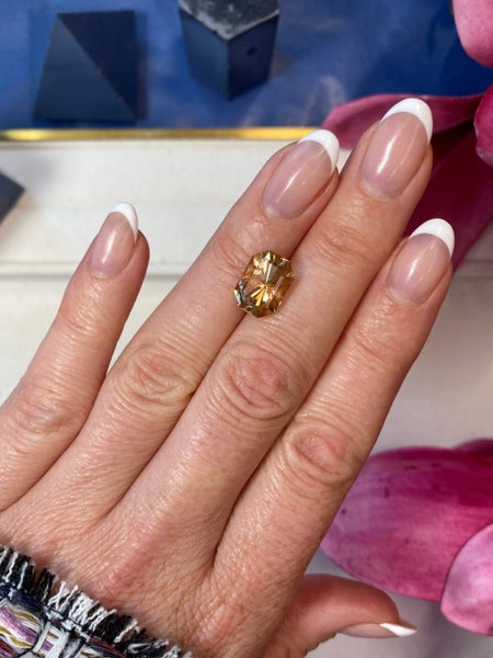 $1 RES ~ $1920 Buy Now * 4.97ct Imperial Whiskey Topaz Carousel 2