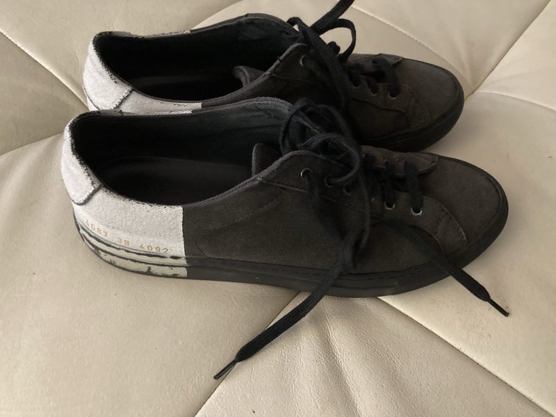 Black and white Common Projects sneakers64275339617665114