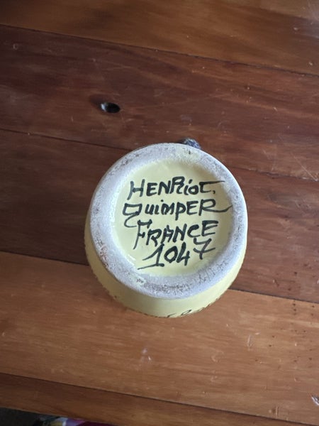 Henriot Quimper puzzle jug Carousel 6