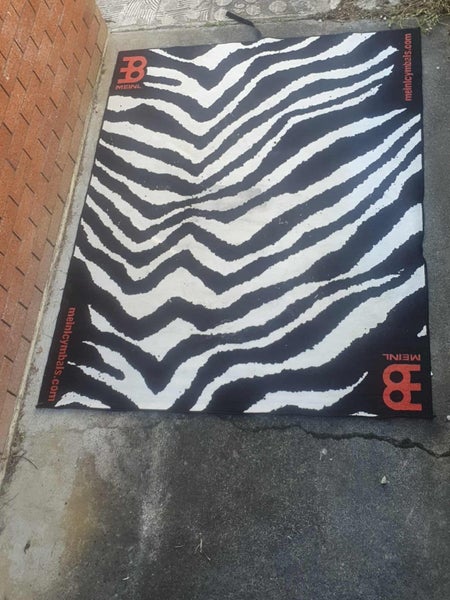 MEINL Zebra Print Drum Rug (Model - MDR-ZB)64275676592003112