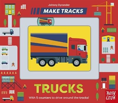 Make Tracks Trucks (ISBN 9781839947940) By Johnny Dyrander Carousel 1