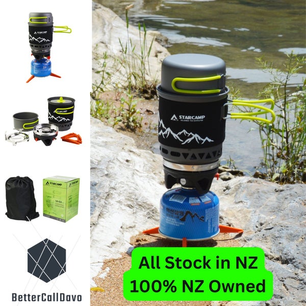 JetBoil Style Cooker - Rapid Boil 1000 + 500ml Carousel 1