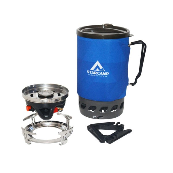 JetBoil Style Gas Cooker - Rapid Boil 1400ml Carousel 2