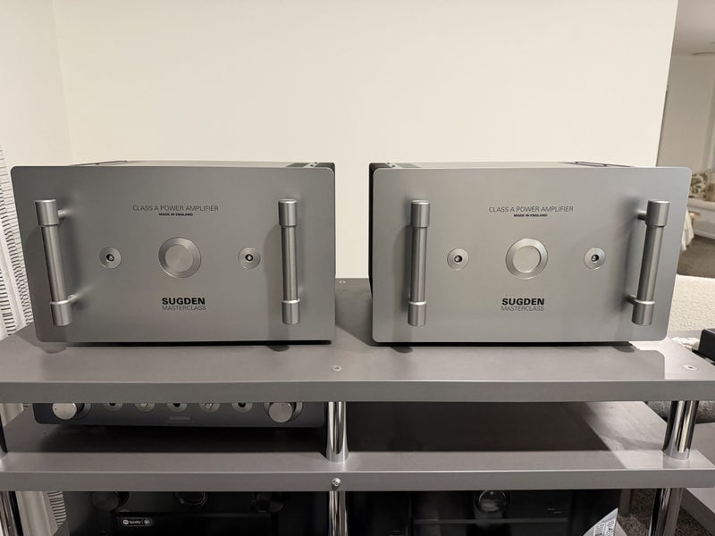 2x Sugden masterclass monoblocks hardly used from new64416352745090110