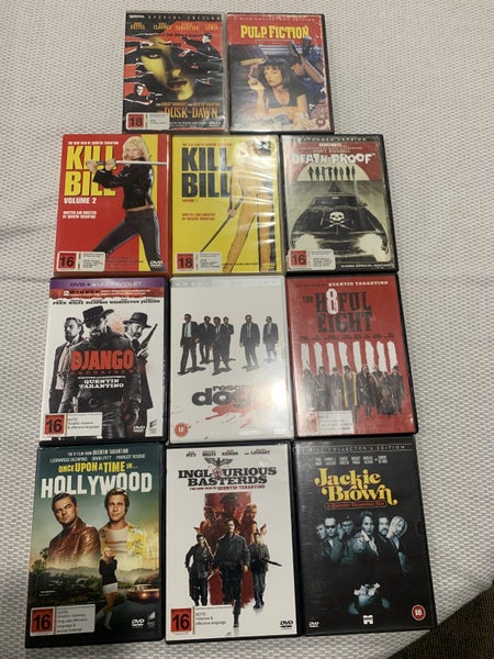 Bulk DVD Bundle 3 - The Quentin Tarantino Collection64398595515393110