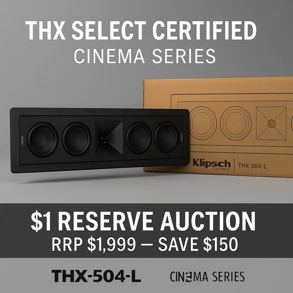 Klipsch THX-504-L In-Wall Speaker – THX Select Cinema Series | Brand New Boxed64287975552386110