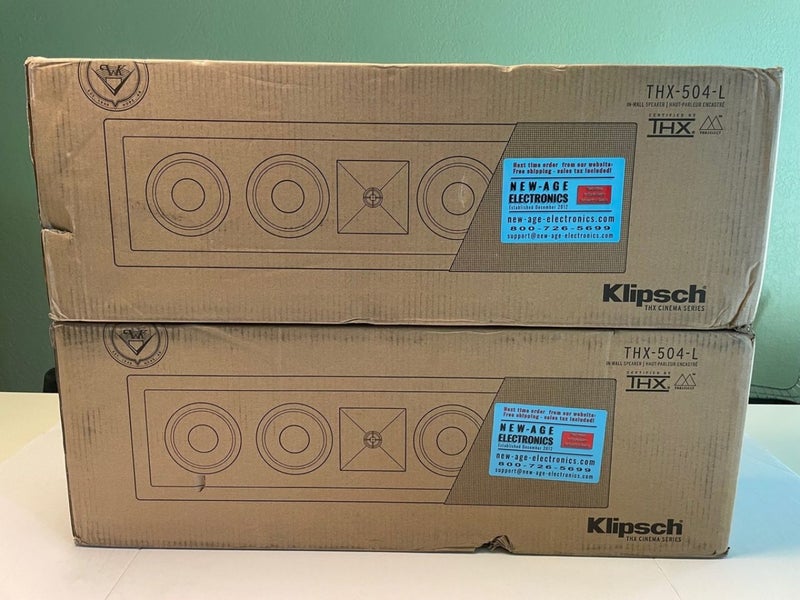 Klipsch THX-504-L In-Wall Speaker – THX Select Cinema Series | Brand New Boxed64287975552386114