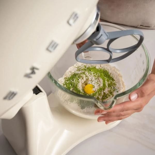 Smeg 50's Retro Style Aesthetic Stand Mixer Black Carousel 20