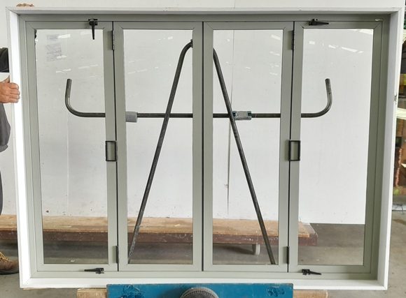 Mint Green Aluminium Bi Fold Window H1500 x W2000 DR14458 Carousel 2