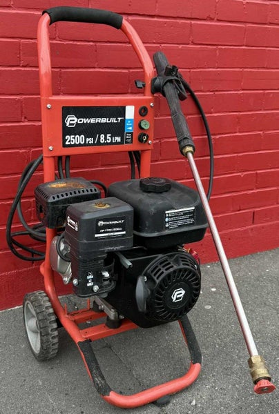 Powerbuilt 2500psi 8.5L/M Cold Water Petrol Waterblaster Carousel 2