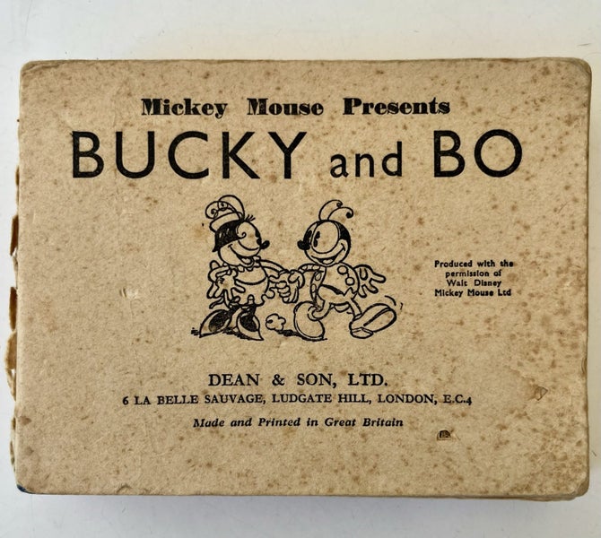 Super Rare Disney 1930s “Mickey Mouse Presents Bucky and Bo64517511115395110