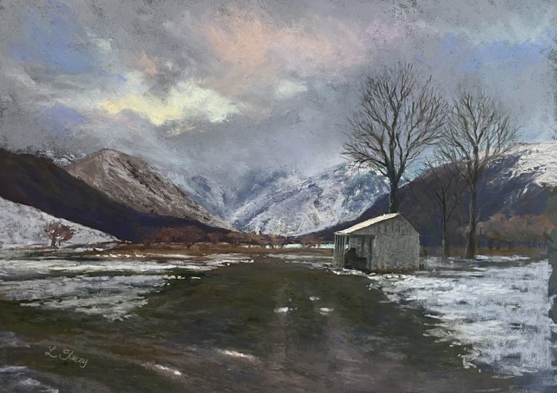 Original Pure Pigment Pastel Painting by NZ Artist Linelle Stacey Carousel 1