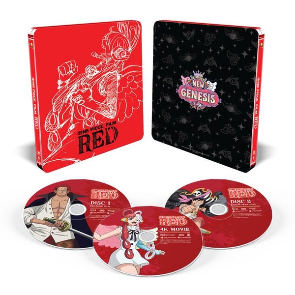 ONE PIECE FILM RED - MOVIE [STEELBOOK] (4K + BLU-RAY) Carousel 1