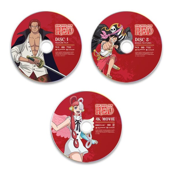 ONE PIECE FILM RED - MOVIE [STEELBOOK] (4K + BLU-RAY) Carousel 5