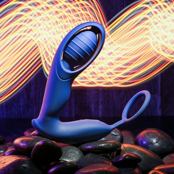 Zero Tolerance EXTRA MILE - Blue USB Rechargeable Vibrating Prostate Massager Carousel 2