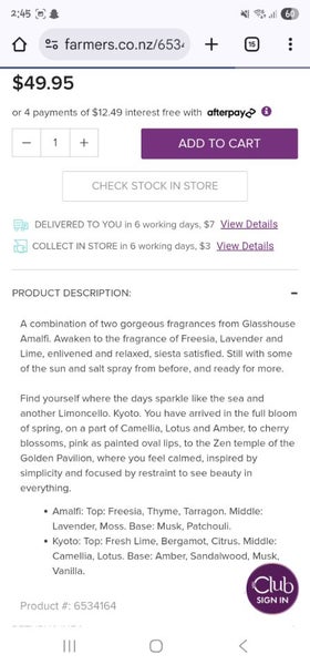 Glasshouse fragrance diffuser Carousel 2