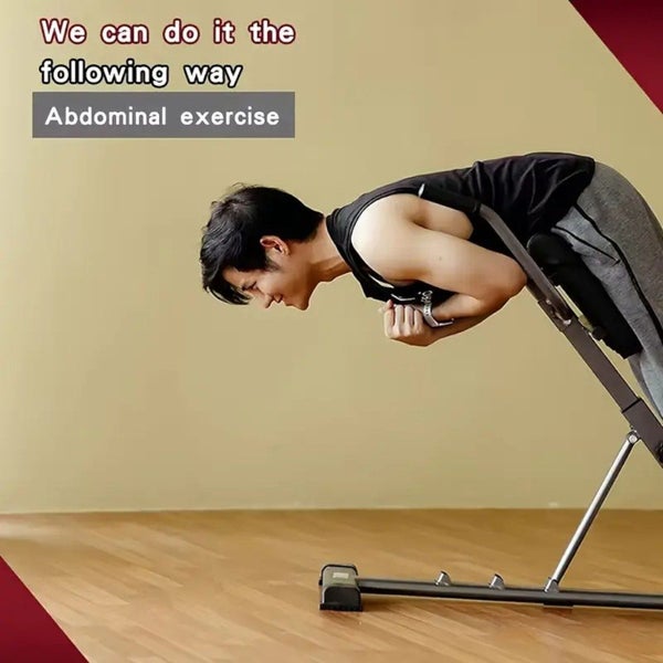 Adjustable Roman Chair Hyperextension Bench Carousel 2