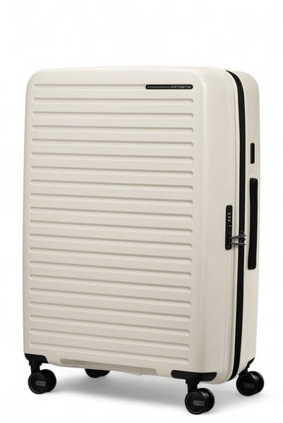 Samsonite Restackd 75cm Hardside Checked Suitcase Quartz Carousel 1