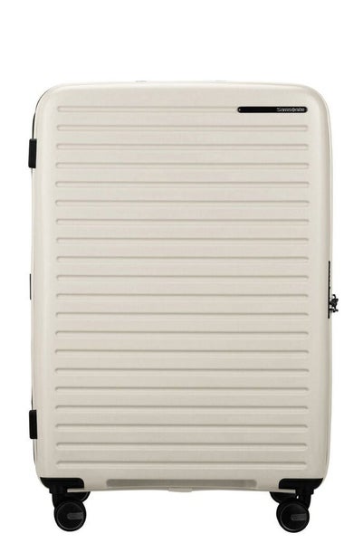 Samsonite Restackd 75cm Hardside Checked Suitcase Quartz Carousel 2