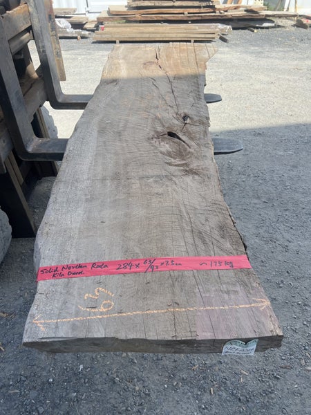 284 cm Solid Rata Slab – Kiln Dried & Ready to Work64288088398721111