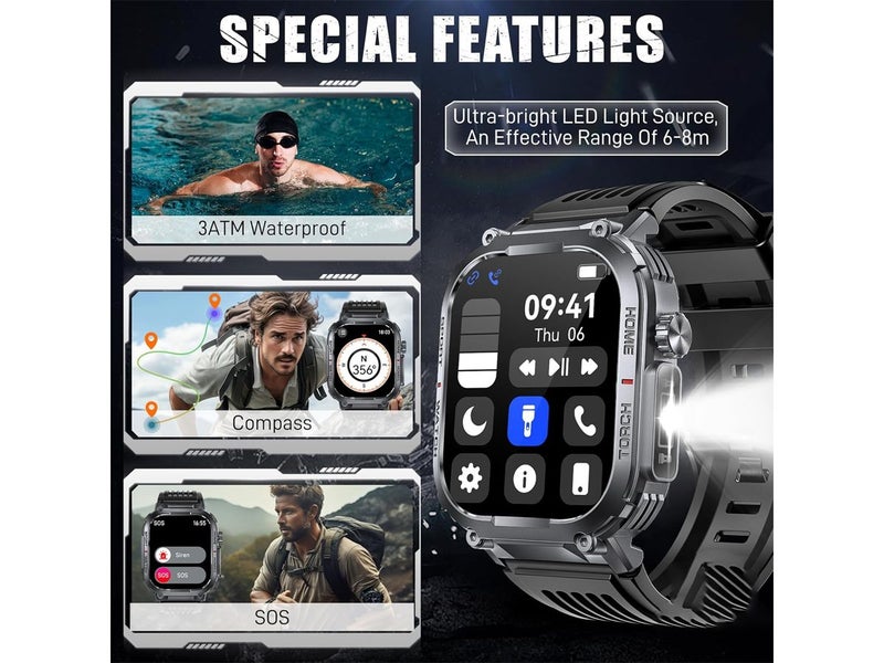 Waterproof Smart Watch Carousel 2