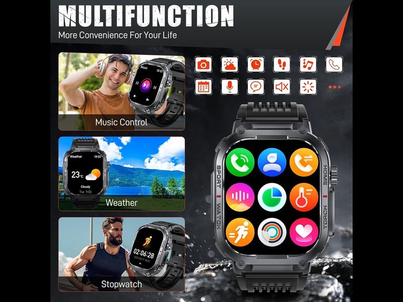 Waterproof Smart Watch Carousel 8