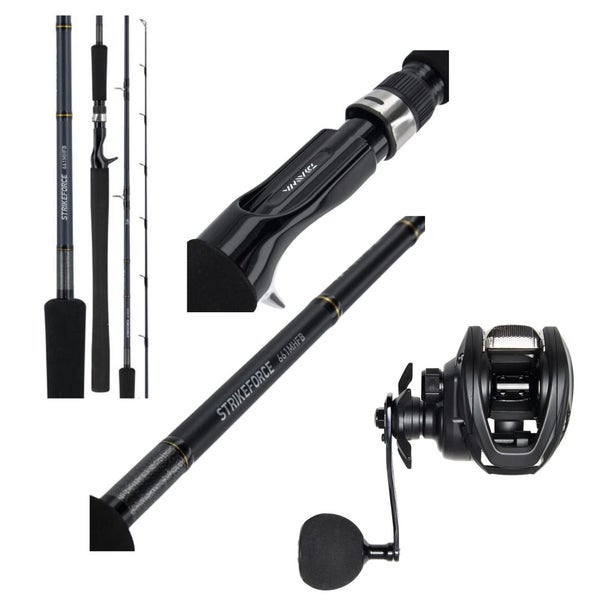 Daiwa Saltist X 150 BC / Strikeforce 6'6" Saltwater Baitcaster COMBO (w/ 15lb... Carousel 1