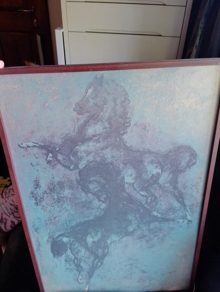 Denes de Holesch Blue horses