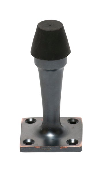 Tradco 1597AC Door Stop Wall Mount Antique Copper P75 BP35x35mm Carousel 1